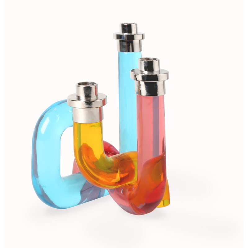 Jonathan Adler Pompidou Acrylic Candle Holder Wayfair